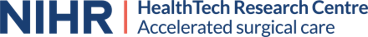 NIHR accelerated surgical care logo
